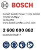 BOSCH 2608000882 BOSCH Absaughaube für Winkelschleifer Pro Anteprima dell’immagine prodotto 4