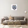 Bilder auf glas - Owl aztekische Tierwelt Grafik - 40x40cm Produktbild-Vorschau 7