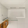 AICA Badewannenaufsatz 70x140cm 6mm NANO ESG-glas mit 45cm Produktbild-Vorschau 4