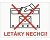 Walteco Nevhazujte reklamy do této schránky 100x70mm, Náhled obrázku produktu 1