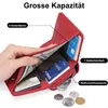 STILVORA Geldbörse Damen, RFID Mini-Geldbörse aus echtem Produktbild-Vorschau 7