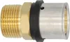Pressfitting Übergang 26x3 mm - 3/4 Zoll AG TH Kontur Produktbild-Vorschau 2