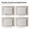 EMKE radiateur horizontal design panneau 630×850 mm blanc, Voir les images du produit 5