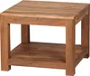 Stolik kawowy MUMBAI lite drewno akacjowe 60 x 60 cm Podgląd zdjęcia produktu 9