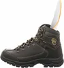 A single brown hiking boot with its insole partially removed, shown against a white background. Anteprima dell’immagine prodotto
