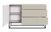 Selsey Veldio - Buffet avec tiroirs, beige gris avec Voir les images du produit 7