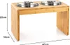 2er Futternapf Set Futternapf Hundenapf Katzennapf Hunde Produktbild-Vorschau 2