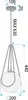 Hängende Deckenlampe Toolight App1792-1Cp White 20Cm Produktbild-Vorschau 7