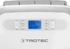 Close-up of the control panel of a white dehumidifier. Produktbild-Vorschau
