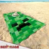 Minecraft Badetuch Creeper 75x150 cm Strandtuch Handtuch Produktbild-Vorschau 5