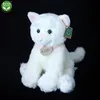 Plüsch weiße Katze 25 cm umweltfreundlich Produktbild-Vorschau 6