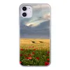 MuchoWow® Handyhülle Schutzhülle Hülle für iPhone 11 Blumen Produktbild-Vorschau 1