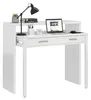 Schreibtisch - Weiß 36x98,5x87,5h cm Produktbild-Vorschau 2