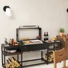 LZQ Plaque de gril en acier inoxydable avec anse 54x41x7 Voir les images du produit 10