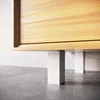 4er Set sossai moderne Möbelfüße in Weiß 60mm Produktbild-Vorschau 4
