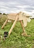 Gartenpferd "Tom", Sitzhöhe 90cm Produktbild-Vorschau 3