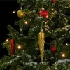 vidaXL Albero di Natale innevato con base ad ombrello verde Anteprima dell’immagine prodotto 5