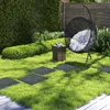 Lot de 8 dalles COSTWAY 39,5 x 39,5 cm avec piquets, dalles Voir les images du produit 8