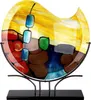 Gilde Glasart, Vase, rund, "Murano", Glas, mehrfarbig, VE Anteprima dell’immagine prodotto 3