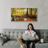 Italienischer Leinwand Leinwandbild - Autumnal Reverie Produktbild-Vorschau 2
