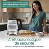 Emerio Bouilloire 1,7 L – Éclairage LED – Protection contre Voir les images du produit 7