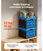 SucceBuy skladacie boxy 25 l v 3-dielnej sade, skladacie Náhľad obrázku produktu 2