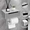 Toilettenpapierhalter mit Feuchttücherbox Klopapierhalter Produktbild-Vorschau 4