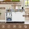 COSTWAY wohnzimmerschraenke Sideboard-Buffetschrank, Produktbild-Vorschau 6