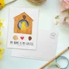 Mr. & Mrs. Panda Postkarte Vogel Haus - Weiß - Geschenk, Produktbild-Vorschau 3