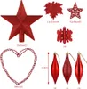 DEUBA® Weihnachstkugeln 102tlg Ø 3-6cm Kunststoff matt Produktbild-Vorschau 8