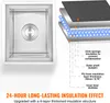 SucceBuy Drop-In Ice Chest, 14" L x 12" W x 18" H Stainless Podgląd zdjęcia produktu 3