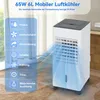 Puluomis Refroidisseur d'air 3 en 1 à 3 vitesses 6L, Voir les images du produit 3