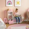 Ławka dla dzieci z półką „Vipsali” w stylu domowym z 2 Podgląd zdjęcia produktu 2