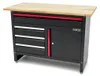 Banco da lavoro HBM 120 cm con 4 cassetti, 1 anta e piano Anteprima dell’immagine prodotto 2