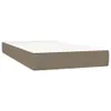 The Living Store Boxspringbett mit Matratze Taupe 120x190 Produktbild-Vorschau 5