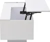 Tavolino Sweiko 100x50x40cm Tavolino regolabile in altezza Anteprima dell’immagine prodotto 13