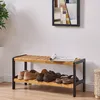 Kondela Botník Kontre - přírodní/černá Náhled obrázku produktu 14