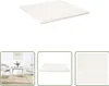 The Living Store Tischplatte Weiß 90x90x2,5 cm Massivholz Produktbild-Vorschau 1