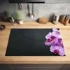 KitchenYeah© Herdabdeckplatte Orchidee - Blumen - Rosa - Produktbild-Vorschau 2