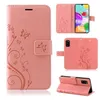 Handy Tasche für Samsung Hülle Handyhülle Blumen Flip Cover Produktbild-Vorschau 1