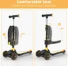 BremToy Kinderroller mit Sitz, Tretroller mit LED Rädern, Produktbild-Vorschau 8