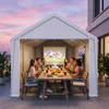 QEENTOE, garage per tende da campeggio, carport 3x6 metri, Anteprima dell’immagine prodotto 10