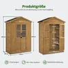 M MCombo Gartenschrank Gartenhaus Holz Begehbar, Produktbild-Vorschau 3