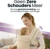 Laavir® Baby Draagzak van Zachte Teddy Fluffy Stof - Productafbeelding-voorbeeld 2