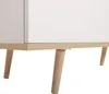 Buffet Göteborg en blanc mat avec commode en chêne Sonoma Voir les images du produit 16