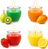 Vonná svíčka ve skleněném kelímku, 12 ks, Fruit Selection – Náhled obrázku produktu 6