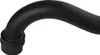 A close-up shot of a black curved pipe fitting. Produktbild-Vorschau