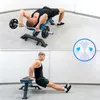 A collage showing a person performing two different exercises on a weight bench. Náhľad obrázku produktu