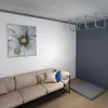 Barra per trazioni a soffitto orizzontale turchese Anteprima dell’immagine prodotto 10