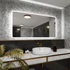Badspiegel mit LED Beleuchtung - Osaka - 90 cm, 70 cm Produktbild-Vorschau 8